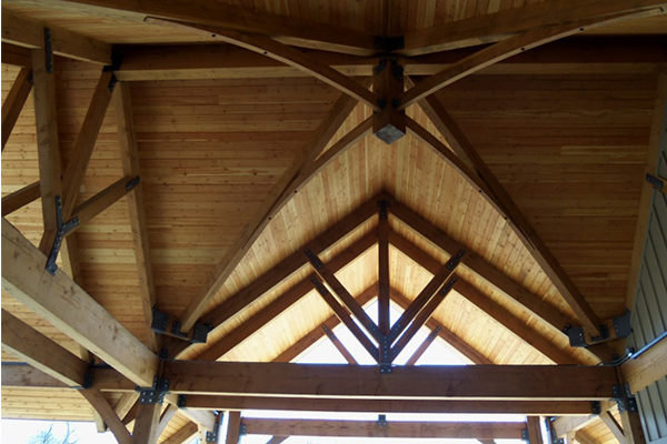 douglas fir outdoor pavilion douglas fir structural timber trusses